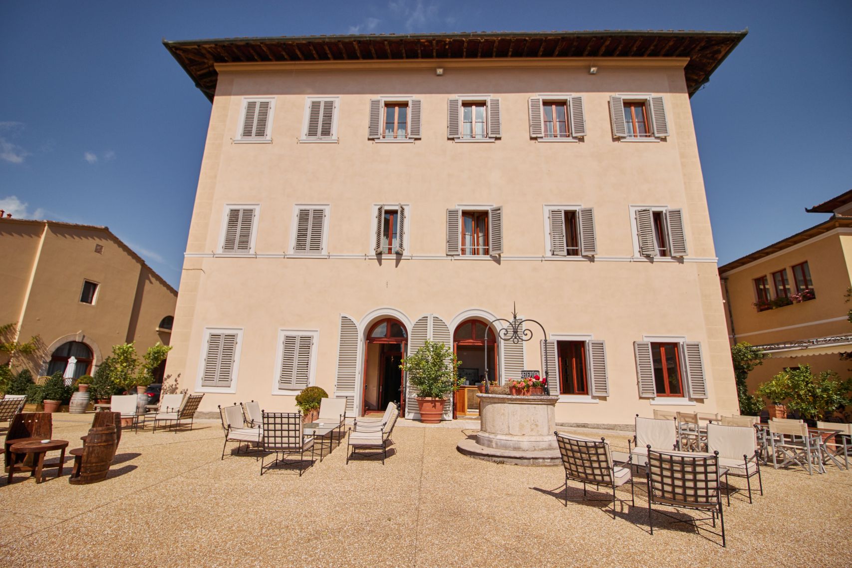 Villa Sabolini in der Nähe von San Gimignano beim Toskana Roadtrip